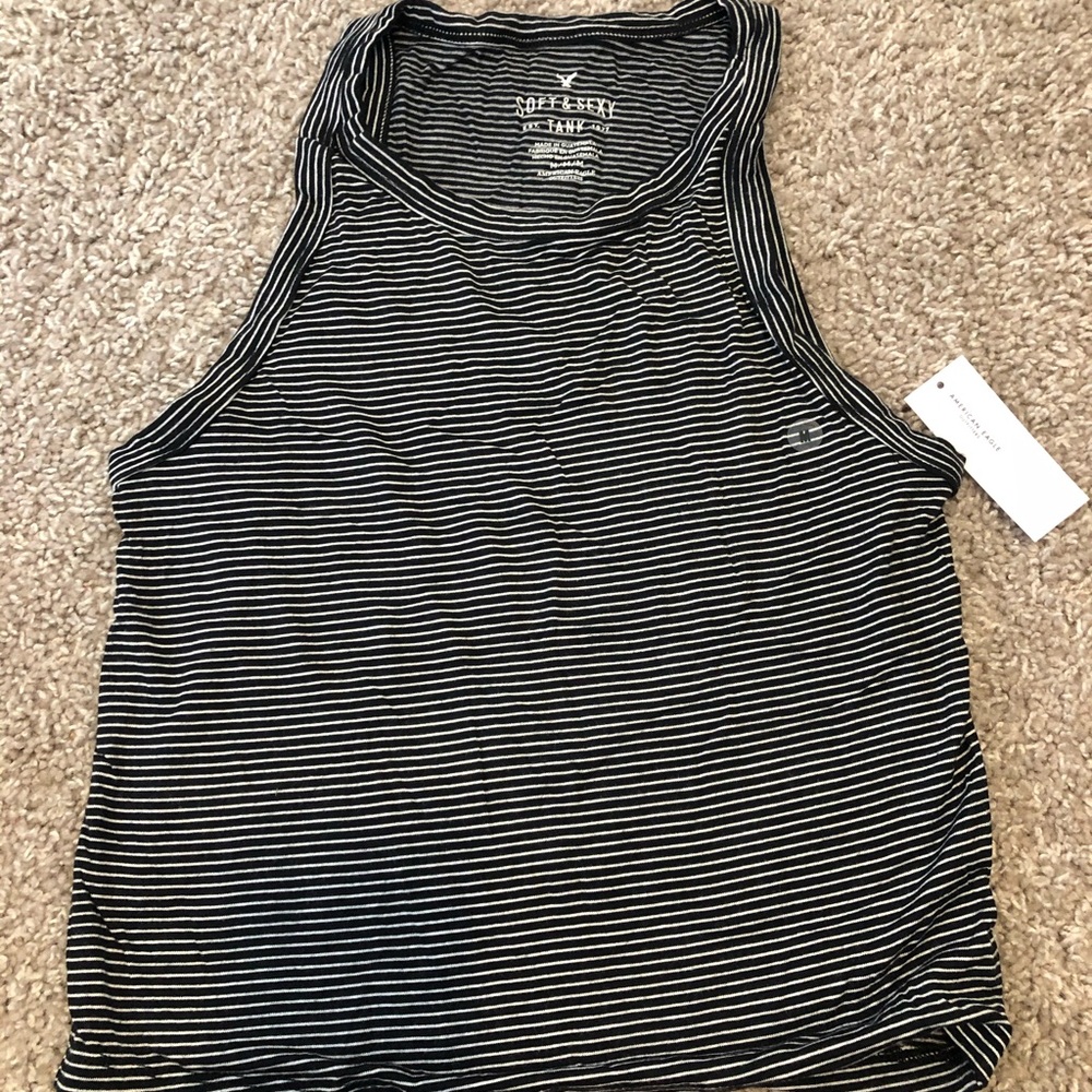 Black and White Soft & Sexy Tank Top